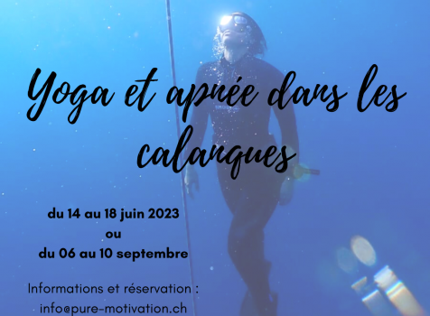 Yoga and Freediving in Calanques