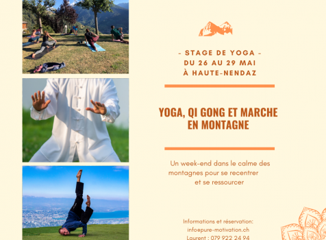 Stage Yoga, Qi Gong et marche en montagne