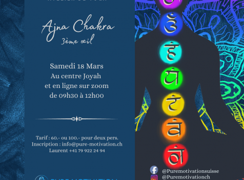 Atelier mensuel : Ajna Chakra