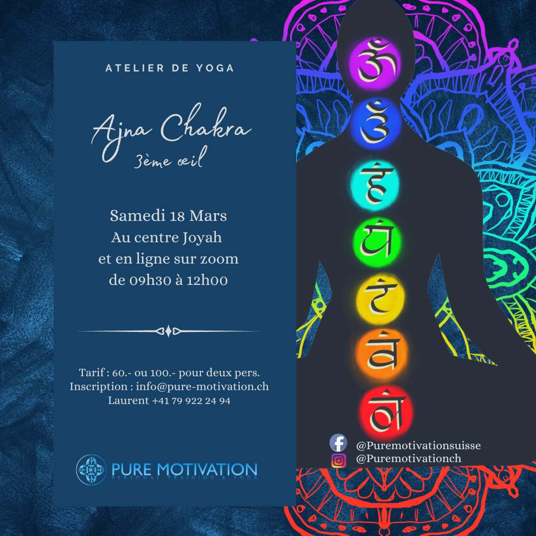 Atelier mensuel : Ajna Chakra