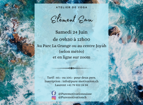 Atelier Mensuel : Elément Eau