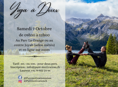 Atelier Mensuel : Yoga à Deux