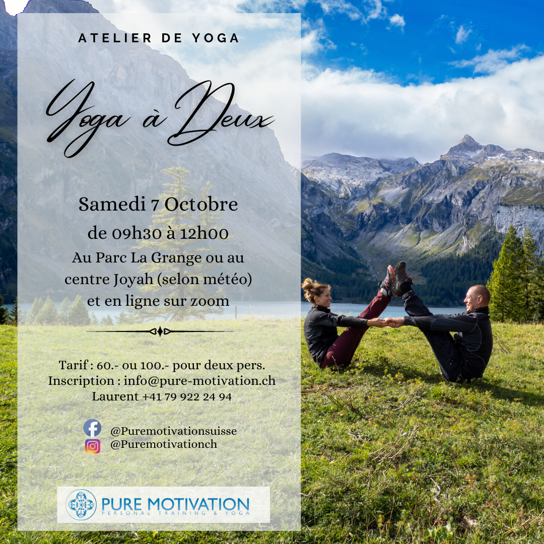 Atelier Mensuel : Yoga à Deux