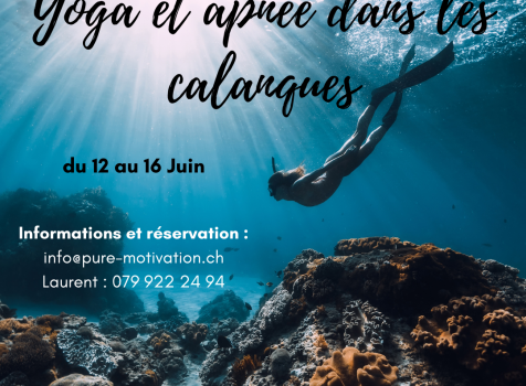 Freediving and Yoga in the Calanques