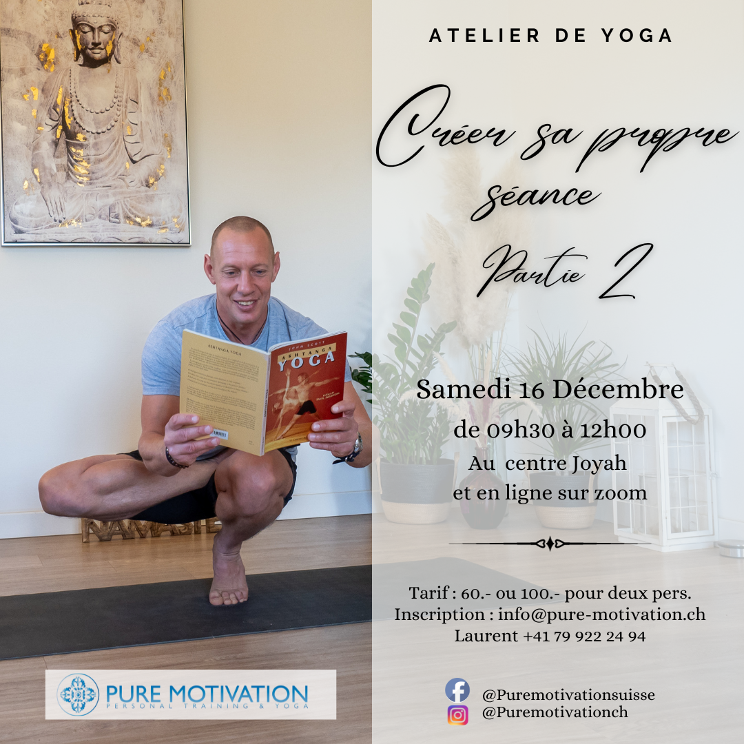 Atelier Mensuel : Créer sa propre séance de Yoga 2