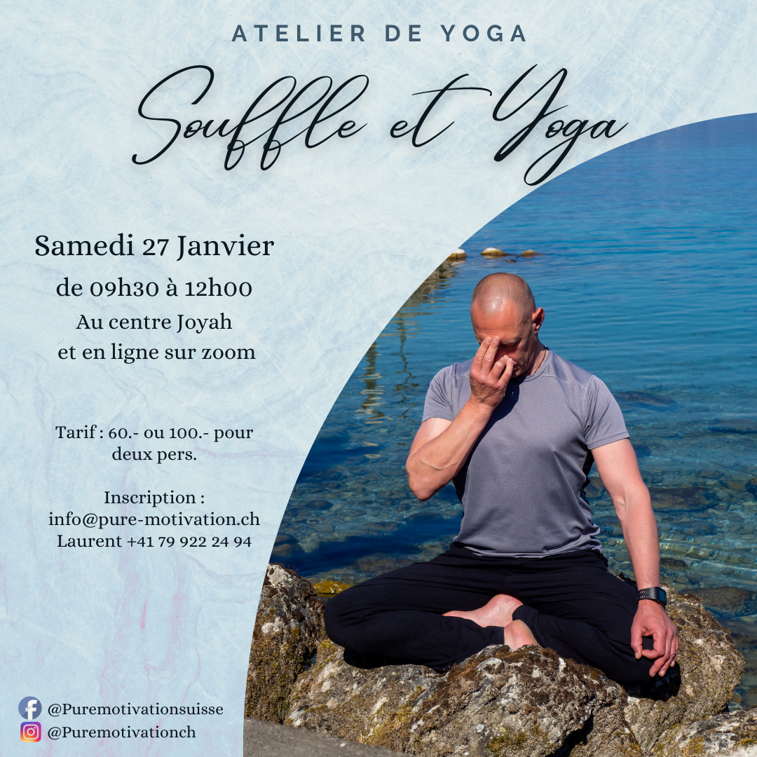 Atelier mensuel : Souffle et Yoga