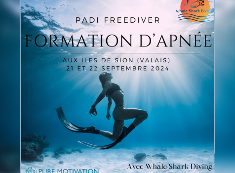 Formation Freediver en Valais !