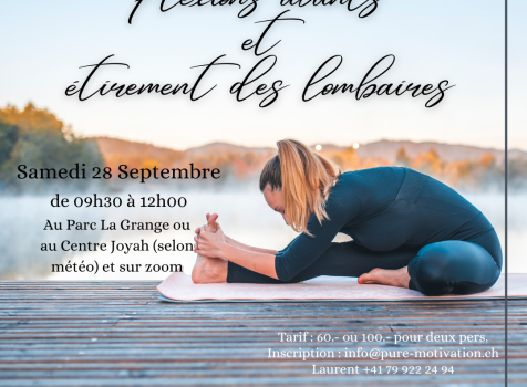 Workshop Mensuel : Flexions avant et étirement des lombaires