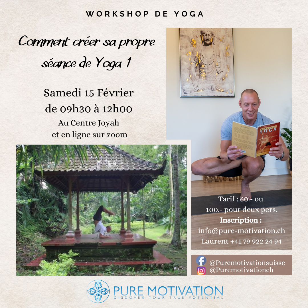 Workshop Mensuel : Comment créer sa propre séance de Yoga 1