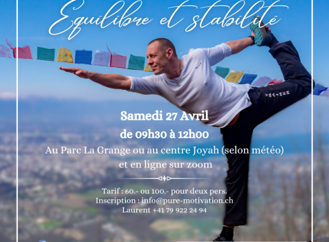 Monthly Workshop : Balance and stability