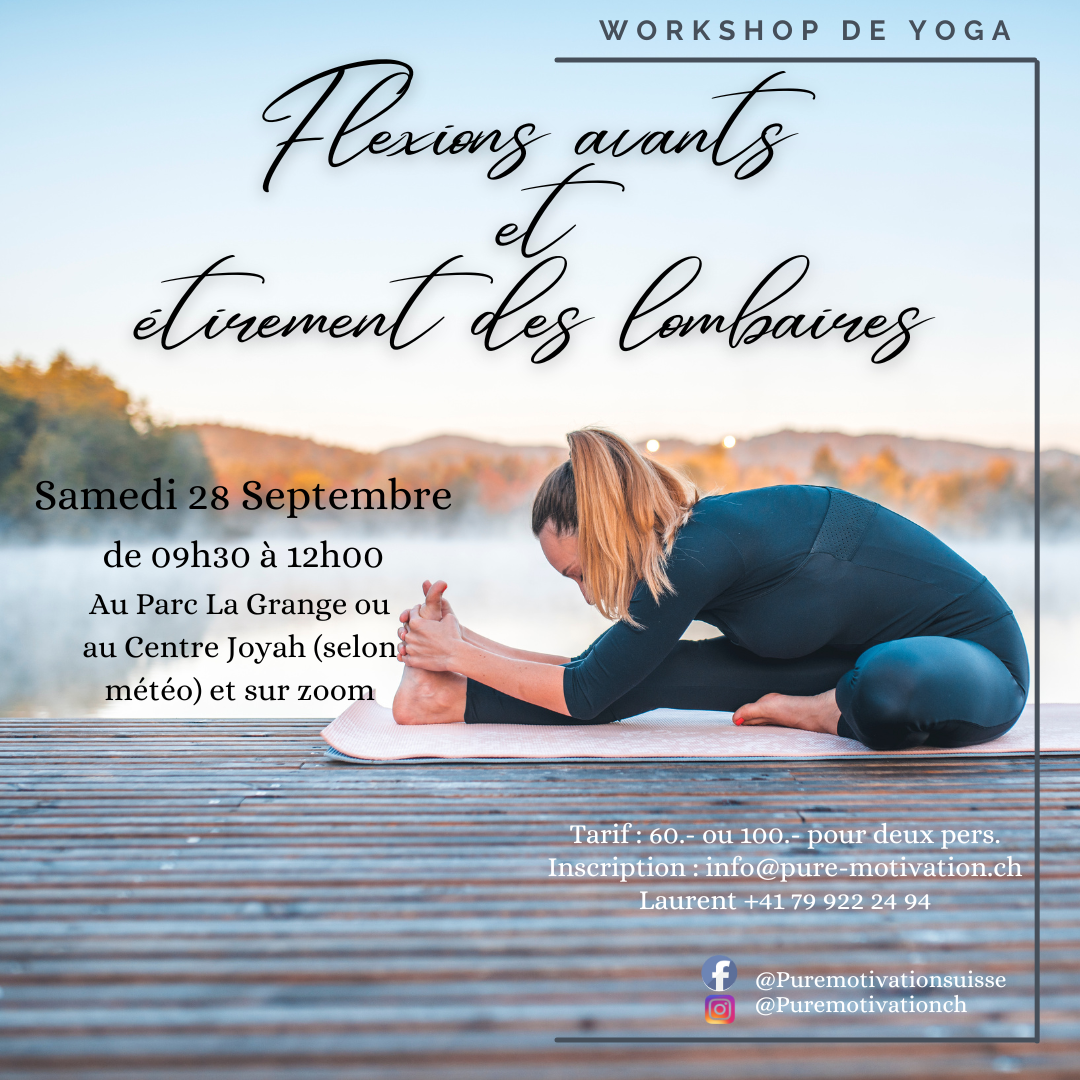 Workshop Mensuel : Flexions avant et étirement des lombaires