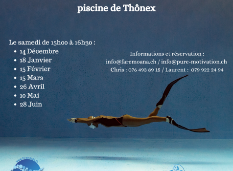 Monthly Freediving Initiations & Training at Thônex Pool