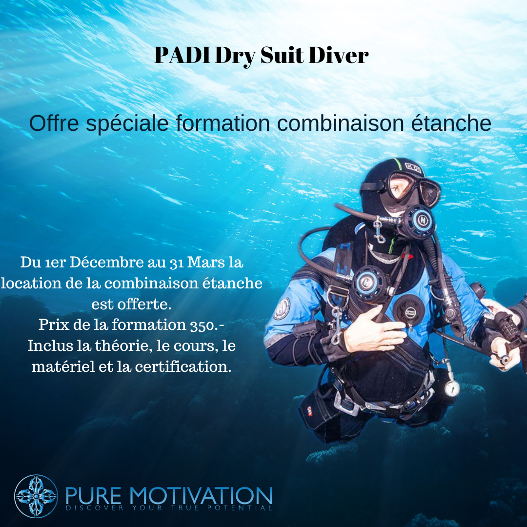 Special offer : Dry Suit Course
